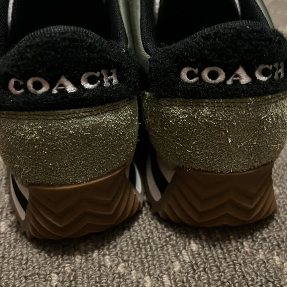 Coach Green and Black Athletic Shoes - Picture 6 of 7